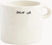 Caneca pintada à mão Shut Up