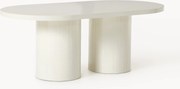 Mesa oval para jardim Saya, 200 x 100 cm