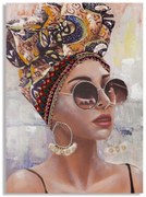 PINTURA EM TELA JENNIFER -A- 70X3X100 CM
