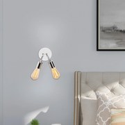 Candeeiro de Parede Harput – Cromado – 14 cm