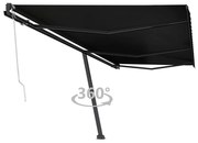 vidaXL Toldo automático independente 600x300 cm antracite