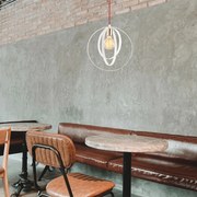 Candeeiro de Teto Vaveyla – Branco – 35 cm Diâmetro