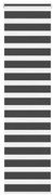 Cortina de zebra 55x200 cm largura do tecido 50,9 cm poliéster