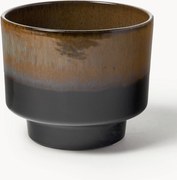 Vaso vidrado Solis, Alt 17 cm
