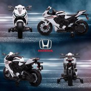 Mota Elétrica com Licença HONDA para Crianças de 3-5 Anos Mota a Bater