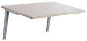 HOMCOM Mesa Dobrável de Parede Mesa Auxiliar Suspensa para Cozinha Sala de Jantar 60x40x20cm Madeira Natural | Aosom Portugal