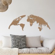 Acessório Decorativo de Parede Metal-392 – Cobre – 150 x 59 cm