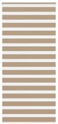 vidaXL Cortina de zebra 110x230 cm largura do tecido 105,9cm poliéster