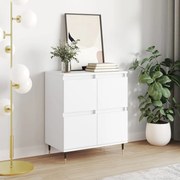 vidaXL Aparador 60x35x70 cm derivados de madeira branco