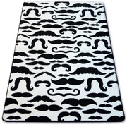 Tapete SKETCH - FA67 creme/preto - Bigode