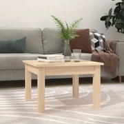 Mesa de centro 45x45x30 cm pinho maciço
