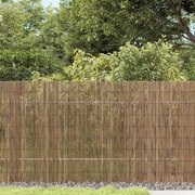 vidaXL Vedação de jardim 300x80 cm cana