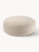 Pufe infantil em teddy Sugar, Ø 65 cm