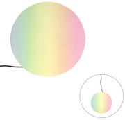 Candeeiro de exterior inteligente branco 45 cm IP65 incl WiFi A60 - Nura