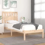 Estrutura de cama solteiro 3FT 90x190 cm pinho maciço