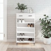 vidaXL Sapateira 60x35x105 cm derivados de madeira branco
