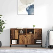 vidaXL Aparadores 2 pcs Madeira Antiga 60 x 35 x 70 cm