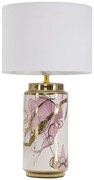 CANDEEIRO DE MESA GLAM ABSTRACT CM Ø 25X48