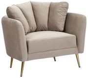 POLTRONA KIEV CINZA 88X77X74 CM