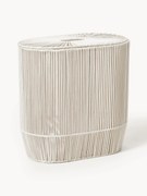 Cesto para roupa suja artesanal em corda Gabe