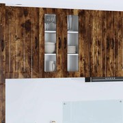 vidaXL Armário de Cozinha Carvalho Defumado 60 x 31 x 80 cm