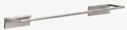Toalheiro Adesivo De Parede Com Barra 45 Cm Para Casa De Banho Em Aço Inoxidável Jalter Cinzento Escovado - Sklum