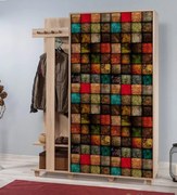 Hall Stand Garmanto – Sonoma Oak – 135x192x36 cm