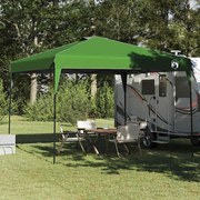 vidaXL Tenda de Toldo Verde 300 x 300 x 227 / 236 / 245 cm Tecido Oxford