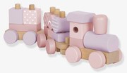 Comboio de Madeira rosa para Bebé small foot rosa