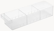 Organizador de frigorífico com divisórias Tower