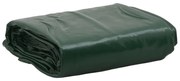 vidaXL Lona Ø 3 m 650 g/m² verde