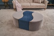 Pouffe Alya Puf – Mink Blue – 120 cm x 40 cm x 80 cm