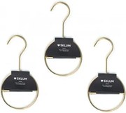 Pack De 6 Cabides Para Acessórios Em Aço Gärde Dourado - Sklum