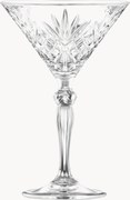 Copos de martini de cristal Melodia, conjunto de 6