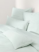 Capa de edredão em flanela com riscas finas Javon