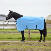 vidaXL Cobertor de Cavalo Aqua Completo Poliéster