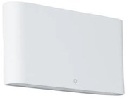 Candeeiro de parede branco 17,5 cm com LED IP65 - Batt