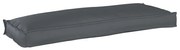 vidaXL Almofada de Palete para Banco Antracite 110x40x8 cm Tecido Oxford