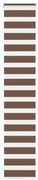 Cortina de zebra 40x230 cm largura do tecido 35,9 cm poliéster