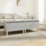 vidaXL Mesas de apoio 2 pcs 50x46x35cm deriv. madeira cinzento-cimento