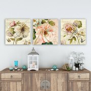 Pintura Decorativa em Tela pmdr45 – Multicolor – 30 x 90 cm
