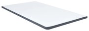 vidaXL Sobre-colchão para cama boxspring 200x120x5 cm maciez média