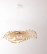 Lâmpada De Teto Suspensa Em Bambu Pamell Natural - Sklum