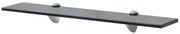vidaXL Prateleira flutuante vidro 60x10 cm 8 mm