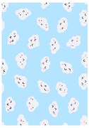 vidaXL Tapete estampado 140x200 cm tecido multicor