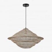 Luminária De Teto Em Ferro Zulma Ø65 Cm Crema - Sklum