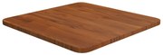vidaXL Tampo mesa quadrado 40x40x1,5 carvalho tratado castanho-escuro