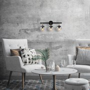 Candeeiro de Parede Gondol – Preto – 61 x 28 cm