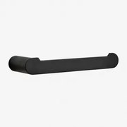 Porta-rolos Para Banheiro Em Aço Inoxidável Alameda Preto Mate - Sklum
