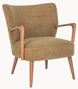Poltrona teddy com apoios de braços Moritz